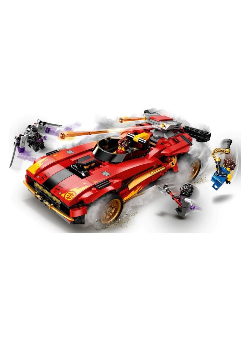 Lari Ninjago Series X-1 Ninja Supercar 627 Pieces - 11659 - Image 2