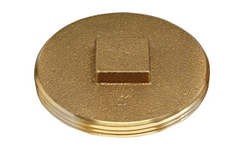 Oatey 4 in. 185 Brass Cleanout Plug - Image 5