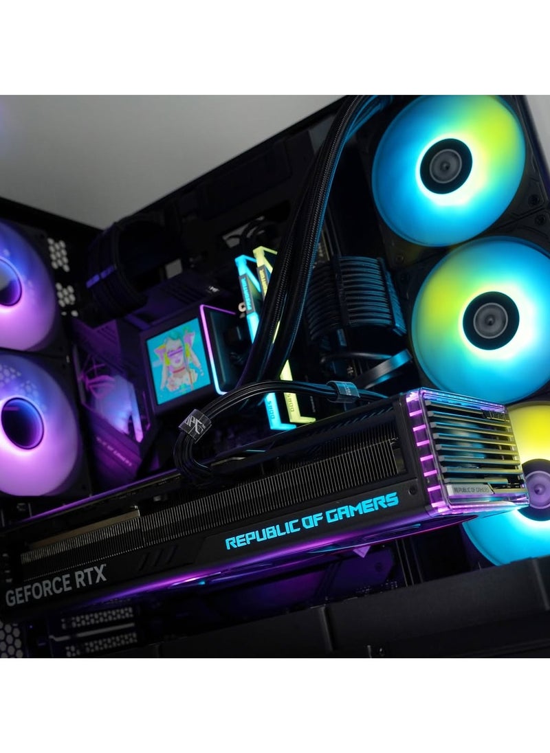 NANOTECH - Visionary Beast Gaming PC - AMD Ryzen 7 9800X3D AM5 Processor, 8 Cores & 16 Threads, X870 Motherboard, DDR5 32GB (2*16) Ram, 2TB Gen 4.0*4 NVMe M.2 SSD, Nvidia GeForce RTX 5080 16GB GDDR7 Graphics Card, 3 Fan AIO Liquid Cooler, 850W 80 Plus Gold Power Supply, Windows 11 Pro | Wi-Fi - Image 1