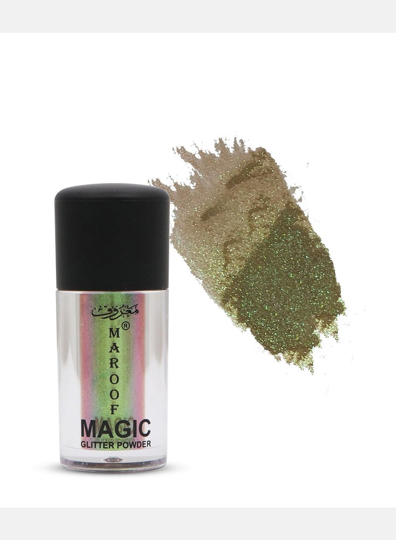MAROOF Glitter Powder Magic 04 Neon Green - Image 2