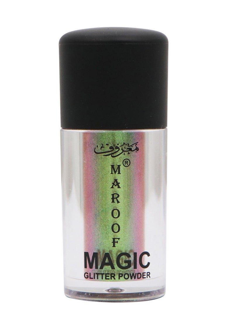 MAROOF Glitter Powder Magic 04 Neon Green - Image 3