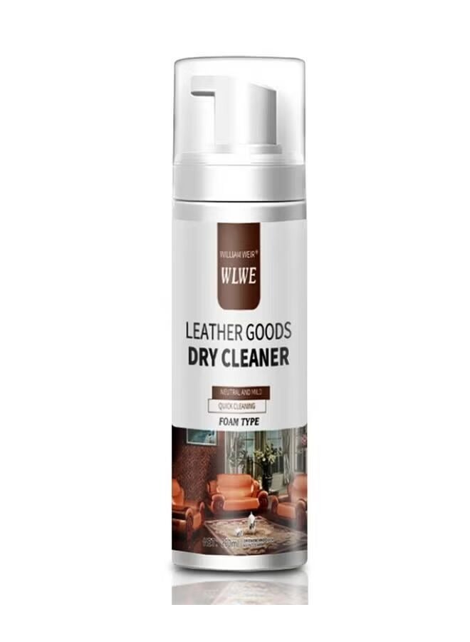 Leather Foam Cleaner Cleaning Remove Dirt Stain and Grime Suitable for Car Interiors Seats Furniture Couches Sofa Shoes Boots Bags and More - Image 2