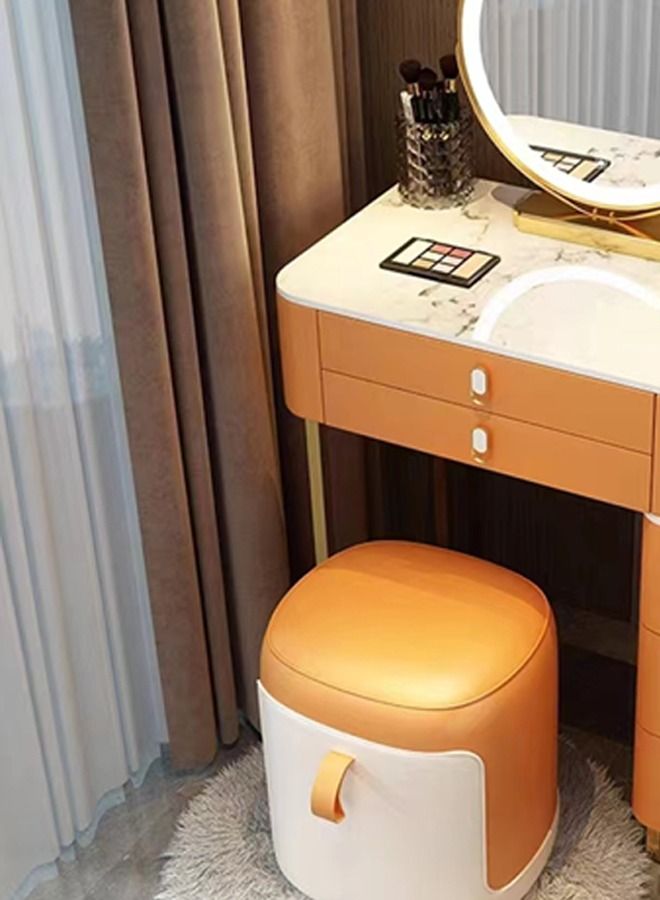 إن كي أكس كرسي مكياج غرفة نوم مع تخزين