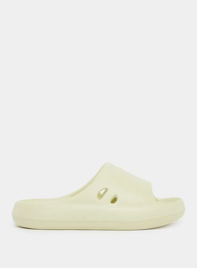 تايك تو Take Two Solid Slip-On Slippers