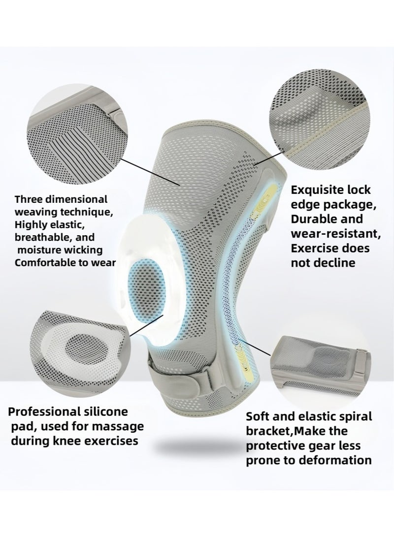 KUYING Protective Basketball Cycling Knee Protector Meniscus Knee Sports Special - Image 2