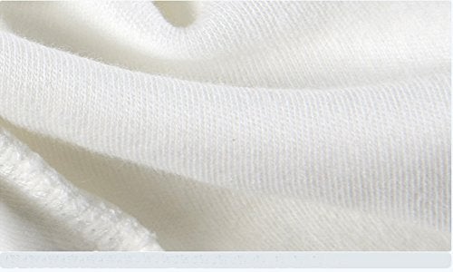 Monvecle Unisex Baby Multi Pieces Newborn to Toddler Cotton Long Pants Shorts Gift Sets (US, Age, 6 Months, 2pcs -White) - Image 5