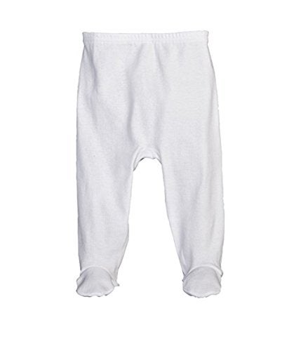 Monvecle Unisex Baby Multi Pieces Newborn to Toddler Cotton Long Pants Shorts Gift Sets (US, Age, 6 Months, 2pcs -White) - Image 2