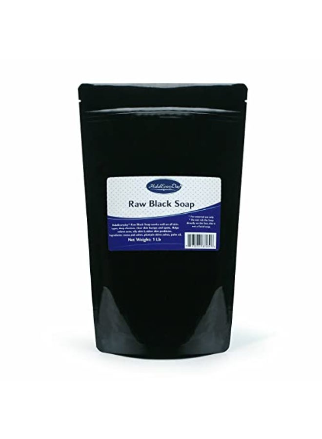 HalalEveryDay Raw Black Soap from Ghana 1 Lb by HalalEveryday - Image 4