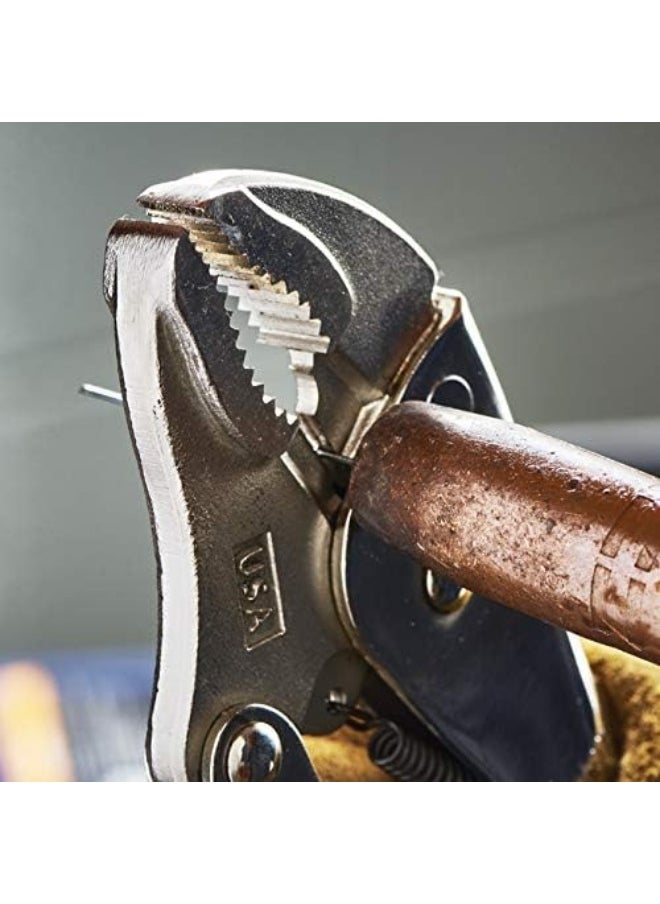 MALCO - Malco Eagle Grip by LP10WC 10 in. Curved Jaw Locking Pliers with Wire Cutter - Image 1
