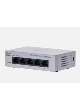 Cisco Business CBS110-5T-D Unmanaged Switch | 5 Port GE | Desktop | Ext PS | Limited Lifetime Protection (CBS110-5T-D) - pzsku/ZEEE00978C5C928C83F50Z/45/_/1722778929/1044219f-dcfd-45da-af25-d66e354c1acb