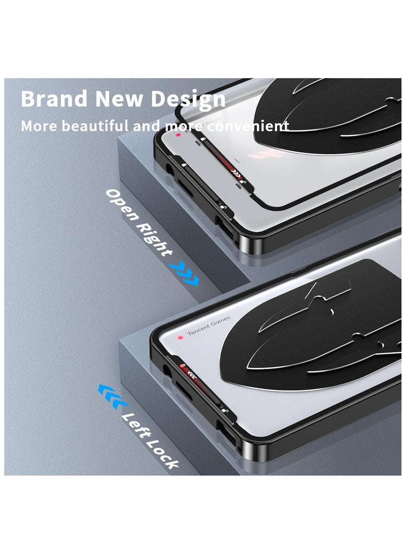 General Asus ROG Phone 8 Pro Case,Metal Aluminium Alloy Clear Shockproof Bumper Camera Protection Case Heat Dissipation Cover for ROG Phone 8 Pro  - Image 4