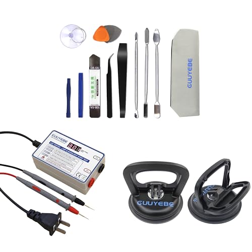 GuuYebe Television Replacement Parts Tools Kit with Heavy Duty Suction Cup and LED Tester and Trim Removal Tool for TV LCD LED Backlight Strip Screen Repair Tool - Image 1