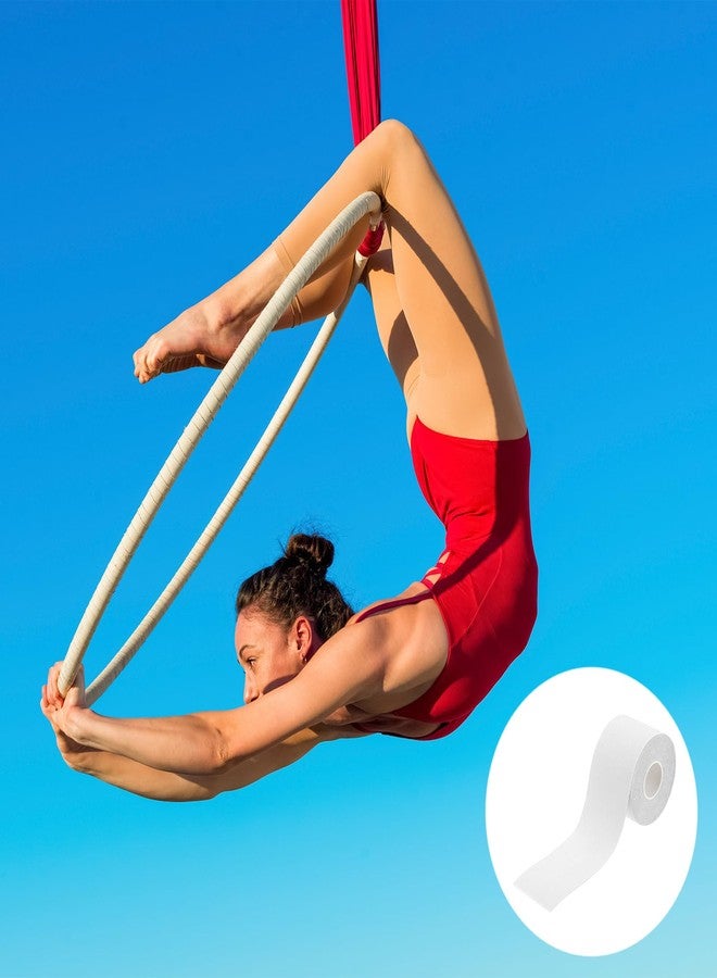 باتيكيل شريط باتيكيل الهوائي للحلقات بطول 16.4 قدم × 2 بوصة، 3 لفات من الشريط الرياضي اللاصق غير القابل للانزلاق، شريط مانع للانزلاق، شريط رياضي لليوغا والجمباز، لون بنفسجي - Image 5