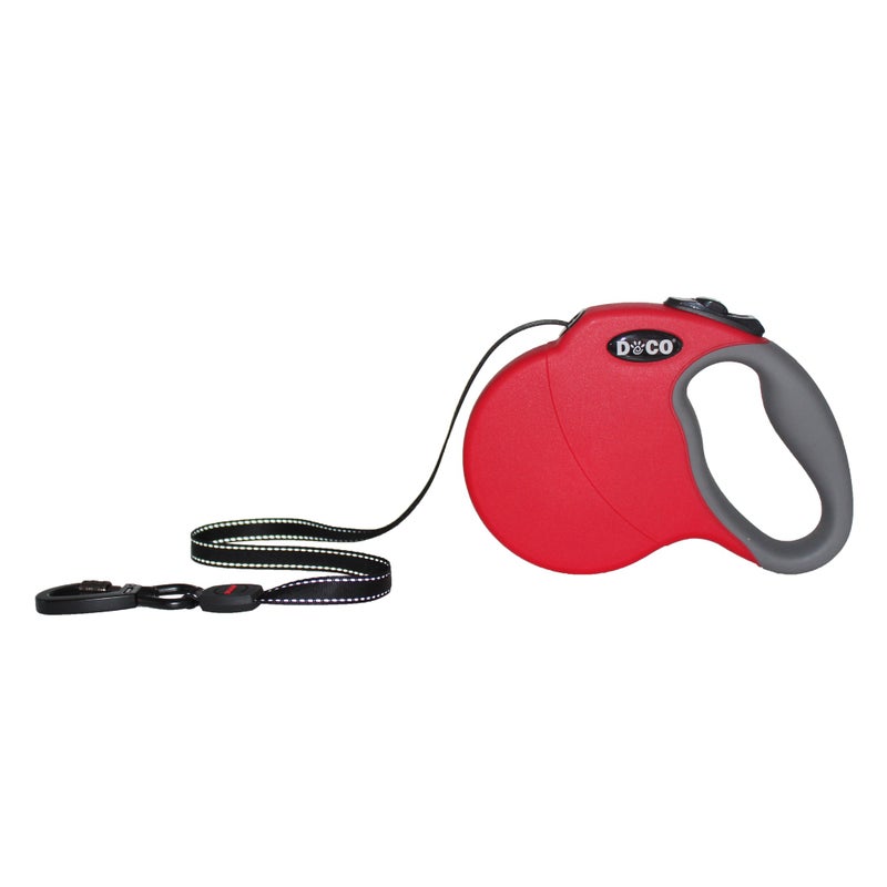 DOCO All Day Adventure Retractable Leash Large — Red