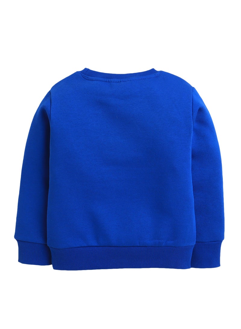 victor and jane Boys' Blue "HARLEM" Graphic Sweatshirt - Image 5