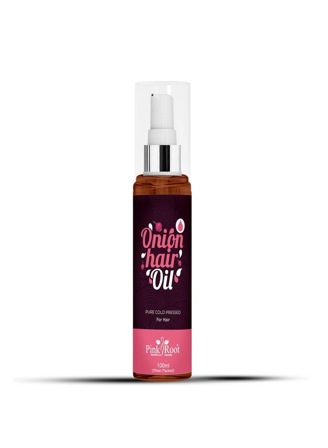 Pink Root Onion Oil 100ml, Pack of 1 - Image 1