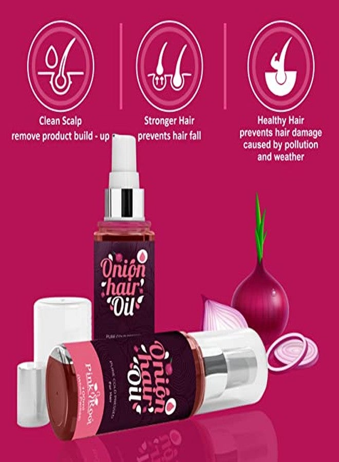Pink Root Onion Oil 100ml, Pack of 1 - Image 5