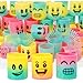 CLEVERZONE 36 Pack Spring Rainbow Magic Fidget Stress Coil Mini Springs Bulk Toys Party Favor For Kids Birthday Carnival Prize Goodie Bag Stuffers For Boys Girls Smile - Image 2
