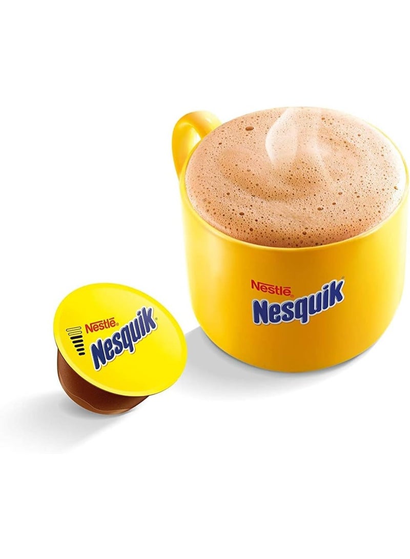دولسي قوستو كبسولات نسكافيه® دولتشي غوستو® نسكويك (Nesquik) - 16 كبسولة - مشروب شوكولاتة ساخن لذيذ - Image 4
