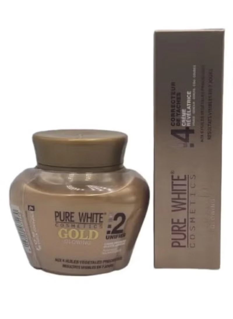 Pure White Cosmetics Skin lightening cream 250 ml and cream 40 g