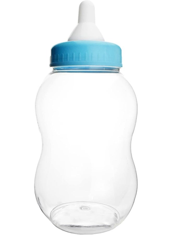 Homeford Jumbo Plastic Baby Milk Bottle Coin Bank, 15-Inch - Light Blue - Image 1