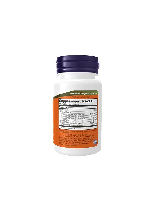now Supplements, Gluten Digest with BioCore®DPP IV, Gastrointestinal Support*, 60 Veg Capsules - Image 2