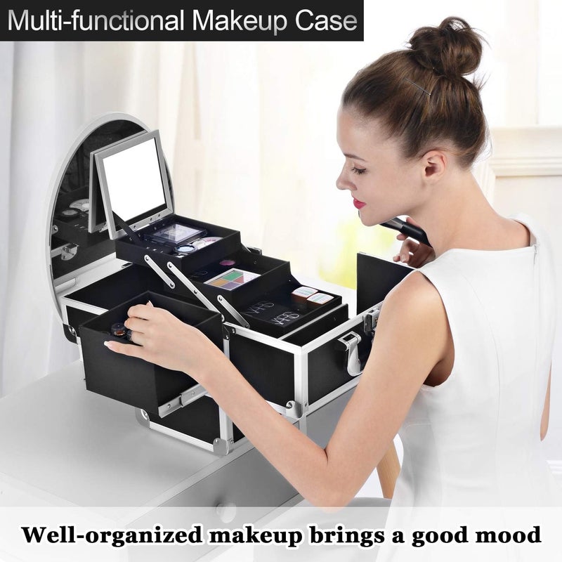 Joligrace Professional Makeup Train Case - Image 2