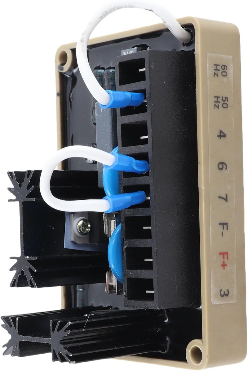 منظم جهد أوتوماتيكي، مولد AVR عالي الدقة مزود بحماية من الترددات المنخفضة ودائرة لكبح الإشارات الكهرومغناطيسية الضارة (EMI)، للمولدات بدون فرش (brushless generators) ذات التحفيز الذاتي. - Image 3
