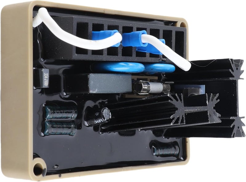 منظم جهد أوتوماتيكي، مولد AVR عالي الدقة مزود بحماية من الترددات المنخفضة ودائرة لكبح الإشارات الكهرومغناطيسية الضارة (EMI)، للمولدات بدون فرش (brushless generators) ذات التحفيز الذاتي. - Image 2