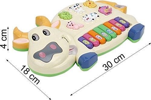 Magicwand Funny Musical & Educational Cow Piano for Kids - Image 4
