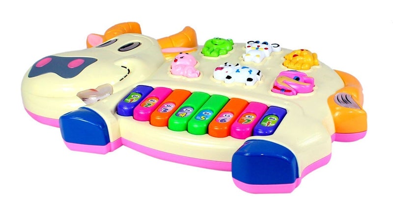 Magicwand Funny Musical & Educational Cow Piano for Kids - Image 2