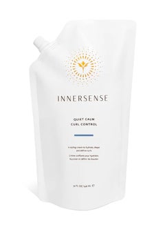 INNERSENSE Organic Beauty - Natural Quiet Calm Curl Control | Non-Toxic, Cruelty-Free, Clean Haircare (Refill Pouch, 32 fl oz | 946 ml) - pzsku/ZEEE133914C28E5CFE166Z/45/_/1738411290/e6927473-b527-4311-918f-6af1f9756bff