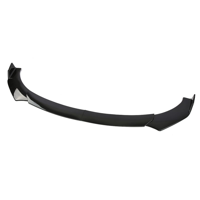 Universal Car Front Bumper Lip Splitter 4PCS Set Durable Body Kit Enhancer Guard - Image 2