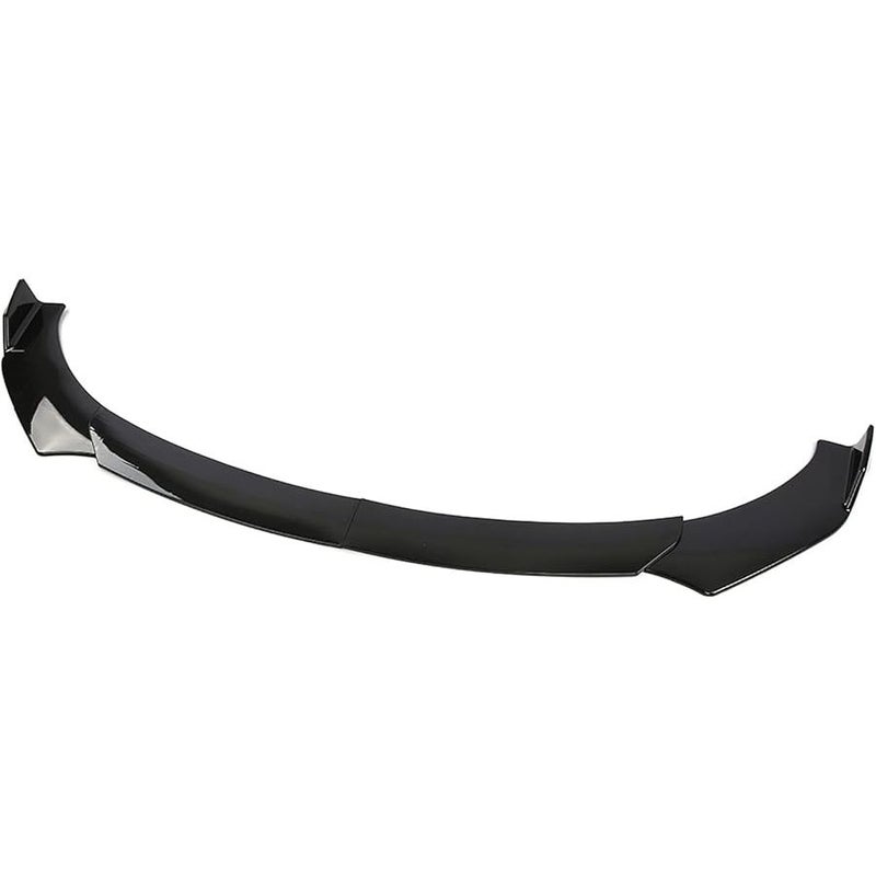 Universal Car Front Bumper Lip Splitter 4PCS Set Durable Body Kit Enhancer Guard - Image 1