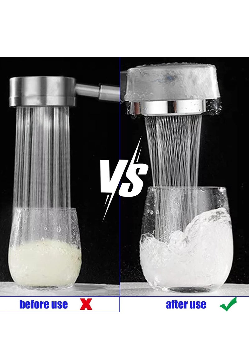 10 Pack PP Cotton Filter Shower Head PP Cotton Filter Cartridge Detachable Propeller Hydro Jet Shower Head Filter Shower Filters for Filtered Showerheads - Image 5