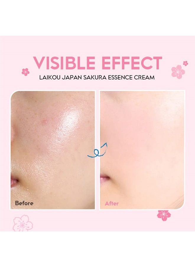 AKARY Face Sakura Cream Vitamin C Serum For Improving Skin Reducing Wrinkles and Moisturizing Enhance Skin, Body and Face Moisturizer for Dry Skin (25g)
