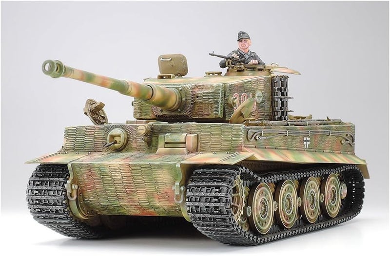 Tamiya 1:35 WWII German Tiger I E Armored Tank Model Kit - Image 2