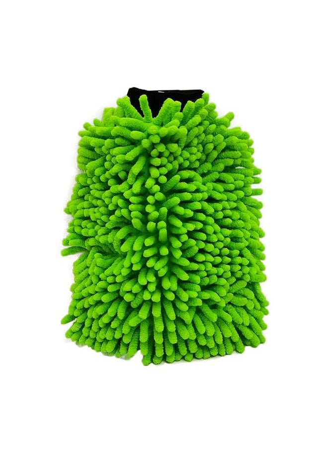 KENT - KENT Microfibre Wash and Dry Pack High Quality 2 in 1 Wash Mitt and Microfibre Drying Cloth - Image 1