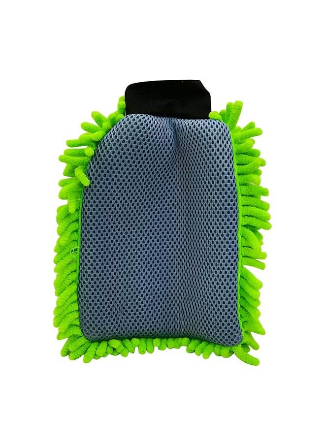 KENT - KENT Microfibre Wash and Dry Pack High Quality 2 in 1 Wash Mitt and Microfibre Drying Cloth - Image 1