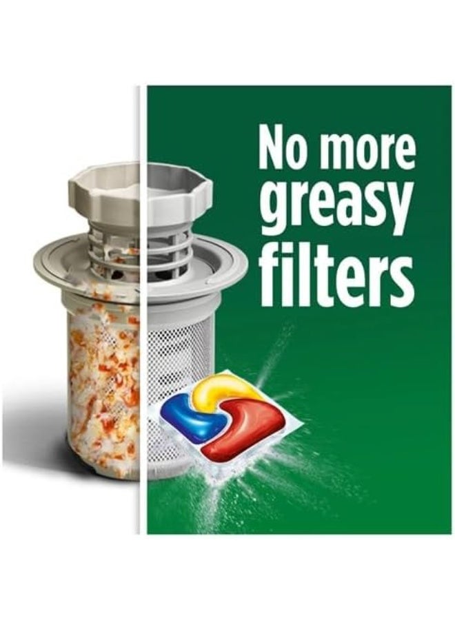 فيري نظافة شاملة في غسلة واحدة! عرض 60 قرص ليمون - Image 3