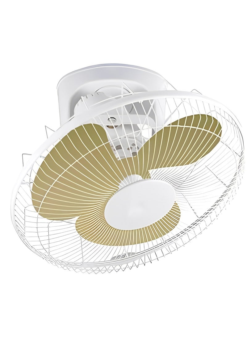 Shard Ceiling Wall - 16 inch, 45W | Fan with Gold Metal Blades | Cooling Fan with 3 Speed Control for Home and Office  - Image 1