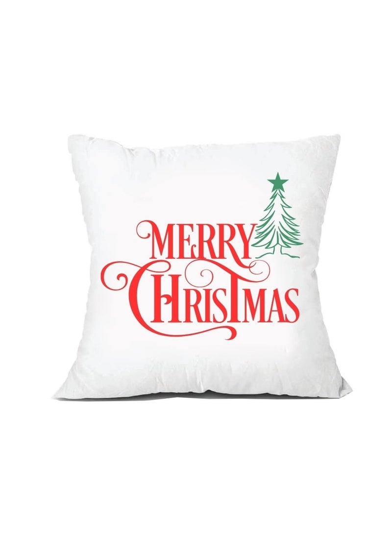 PRINTSHOP4ME Christmas Pillow-Soft Decorative Throw Pillow With Designs Great For Living Room,Bedroom,Couch Or Sofa,Perfect Holiday Decor For Winter Look,Home Decoration Decor - Image 1
