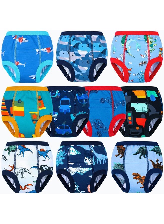 BIG ELEPHANT Toddler Training Pants, Soft Cotton Absorbent Training Underwear for Baby Boys & Girls, 12 Months - 9 Years - Image 1