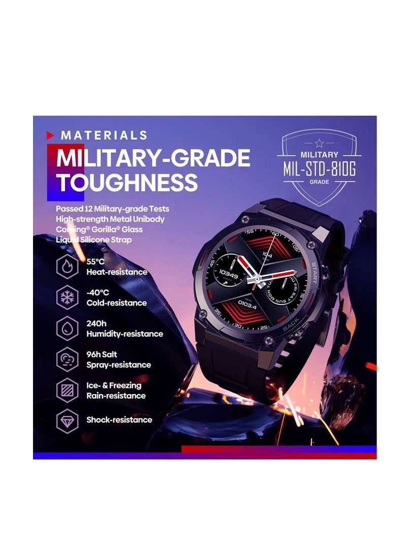Zeblaze Vibe 7 Pro Voice Calling Smart Watch, Military Grade Toughness Watch  - Image 2