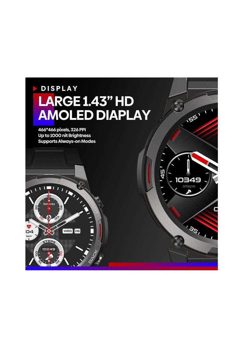 Zeblaze Vibe 7 Pro Voice Calling Smart Watch, Military Grade Toughness Watch  - Image 5
