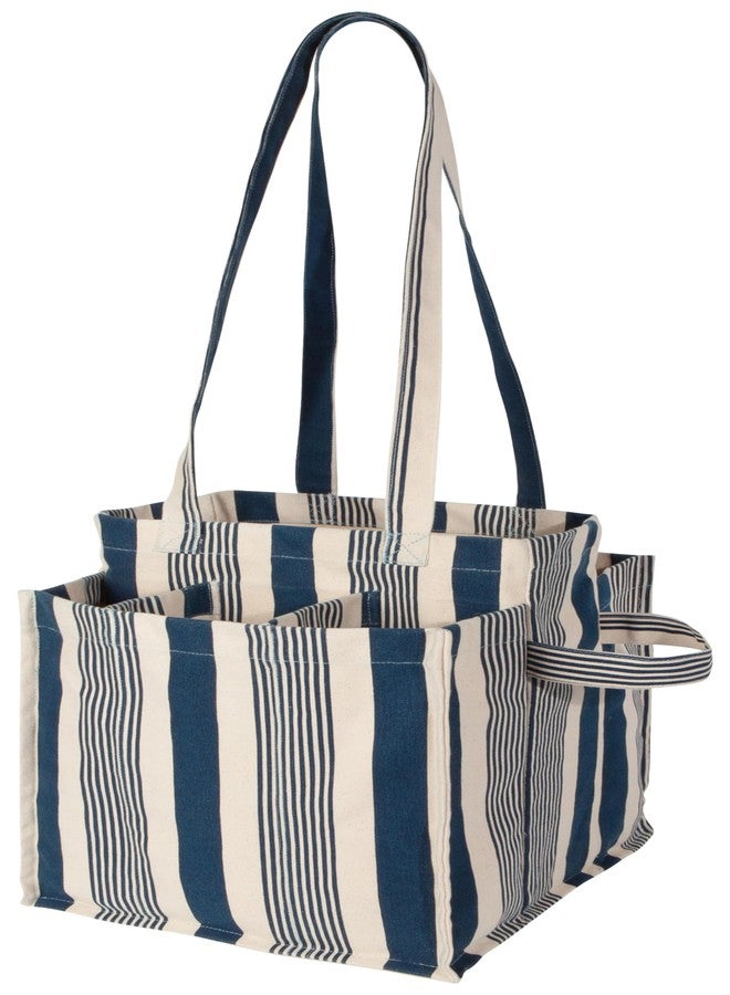 Now Designs Navy Stripe Shopping Tote - Image 1