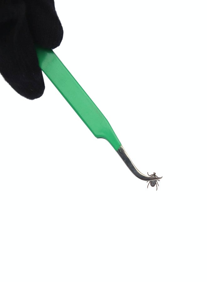 SIVOTE Premium Tick Remover Kit - Stainless Steel Tick Removal Tool & Tweezers with Leather Case and Pocket Tick Identification Card - Safe for Humans and Pets - Image 3