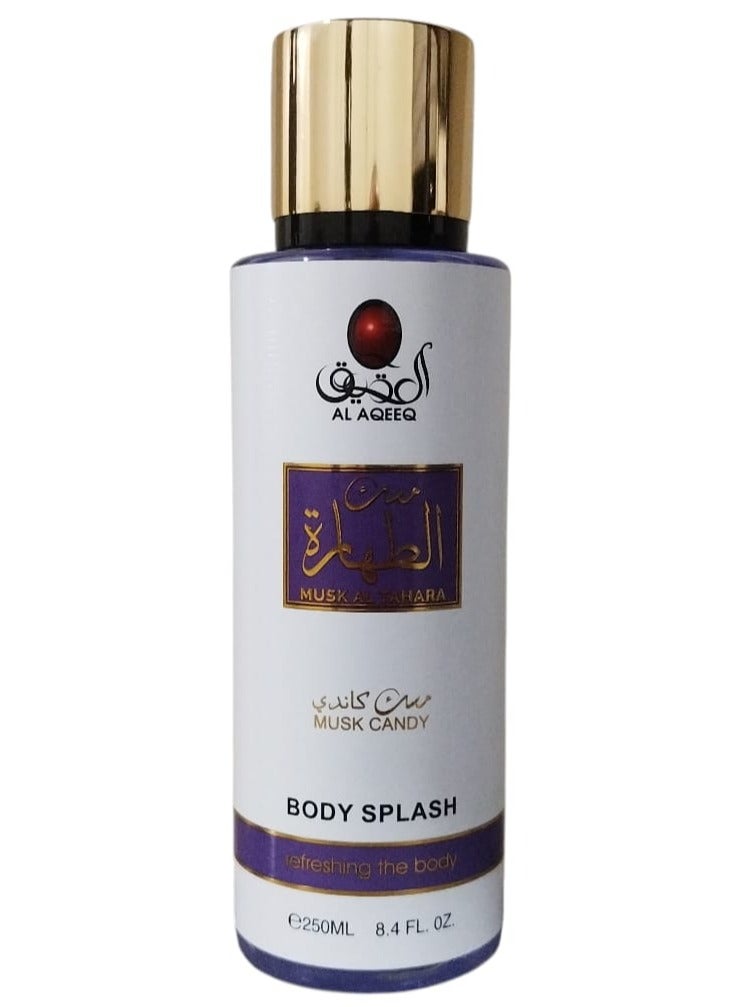 Candy Musk Al Tahara Body Splash For Women - 250 ML