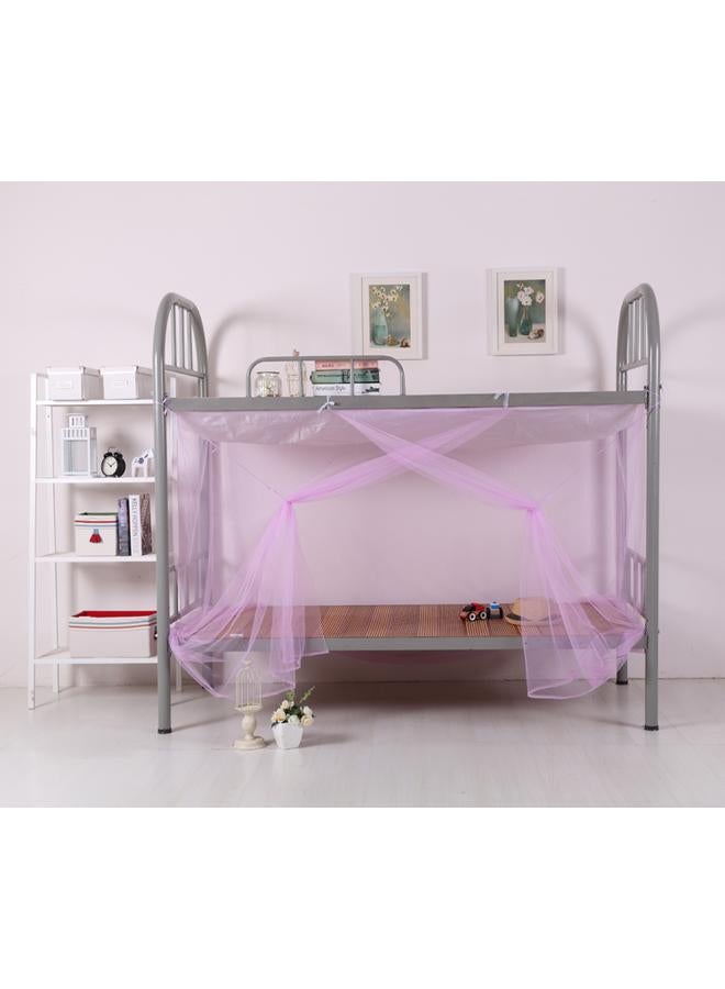 Bluejw BTV4 College Student Dormitory Zipper Mosquito Net Upper And Lower Bunk Universal Dormitory White Square Tent 0.9m Single And Double Household 1.2 - Image 1