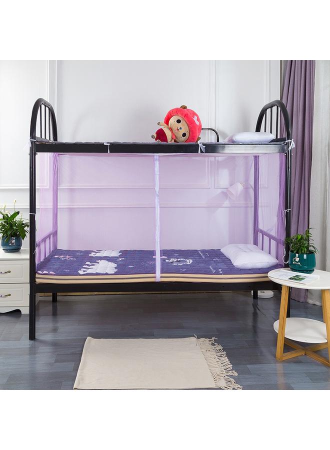 Bluejw BTV4 College Student Dormitory Zipper Mosquito Net Upper And Lower Bunk Universal Dormitory White Square Tent 0.9m Single And Double Household 1.2 - Image 4